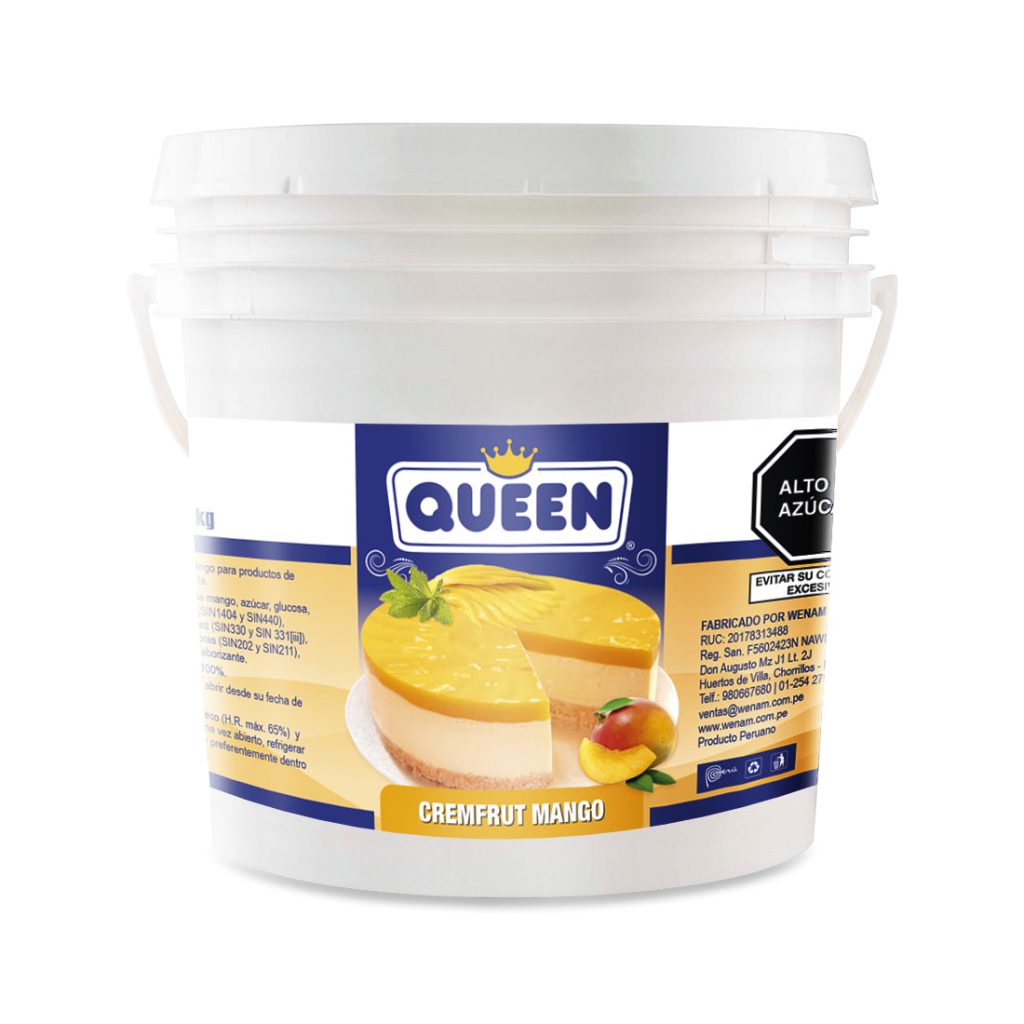 Cremfrut sabor a mango 5kg