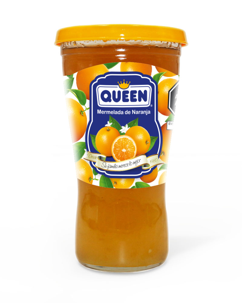 Mermelada de naranja vaso 320gr