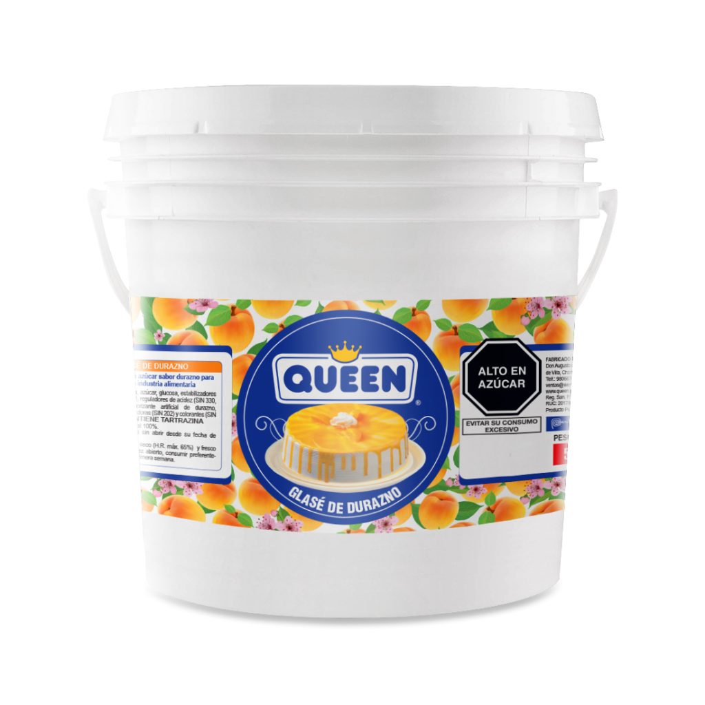 Glasé durazno 5kg