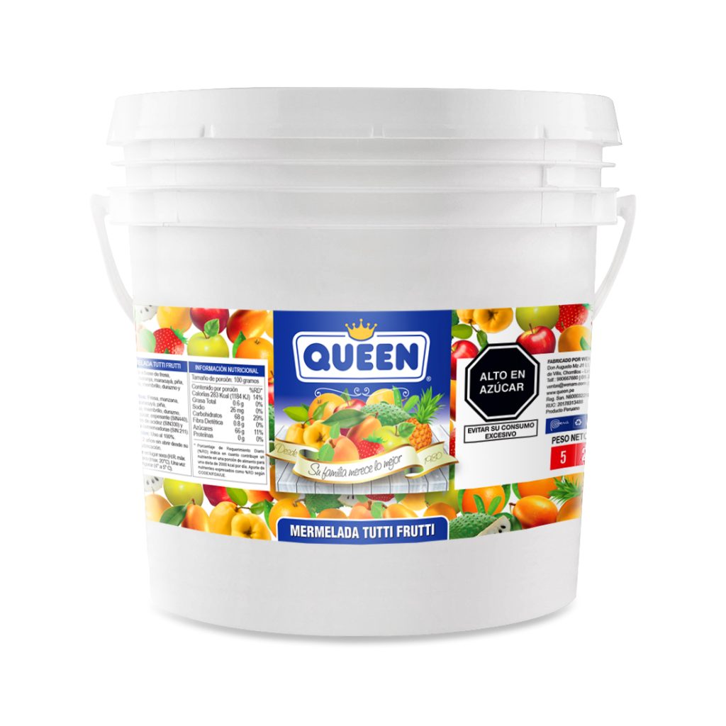 Mermelada de Tuttifrutti 5Kg
