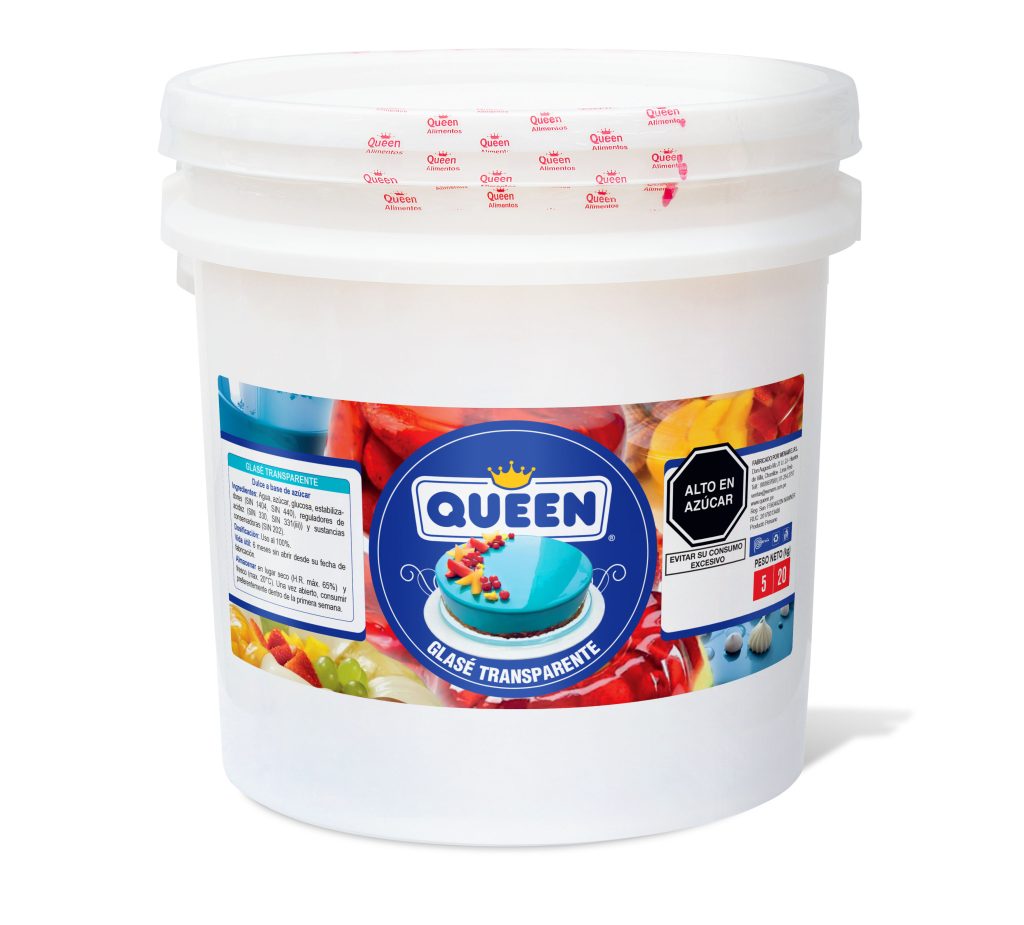 Glasé transparente 20kg