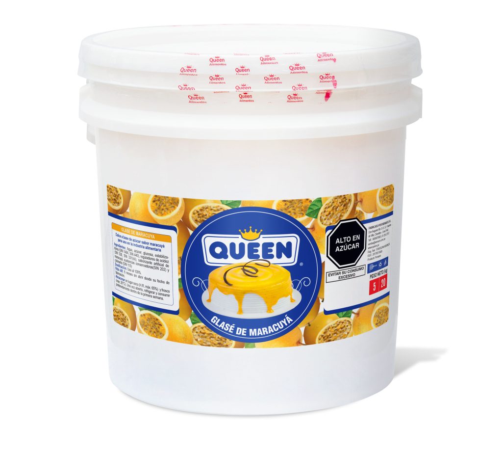 Glasé maracuyá 20kg